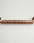 Engraved Bronze Towel Bar