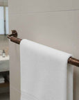 Engraved Bronze Towel Bar