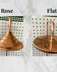 Unlacquered Solid Copper Outdoor Shower with Copper Showerhead