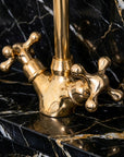 Unlacquered_Brass_Single_Hole_Kitchen_Faucet_Dual_Handle_BRASSANOD