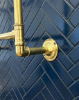 Unlacquered Brass Towel Rack