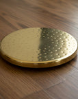 Unlacquered Solid Copper Rainfall Showerhead