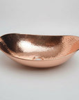 Handmade Oval Copper Bathroom Sink