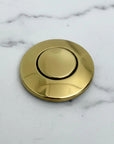 Unlacquered Brass Garbage Disposal Air Switch Kit - BRASSANOD