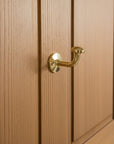 Unlacquered Brass Wall Hook