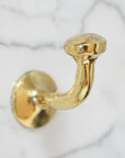 Unlacquered Brass Wall Hook