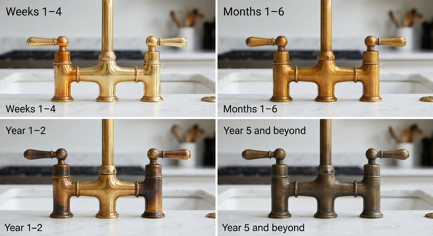 How Brass Develops a Patina (And Why It's a Feature, Not a Bug)