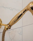 Unlacquered Solid Copper Outdoor Shower System