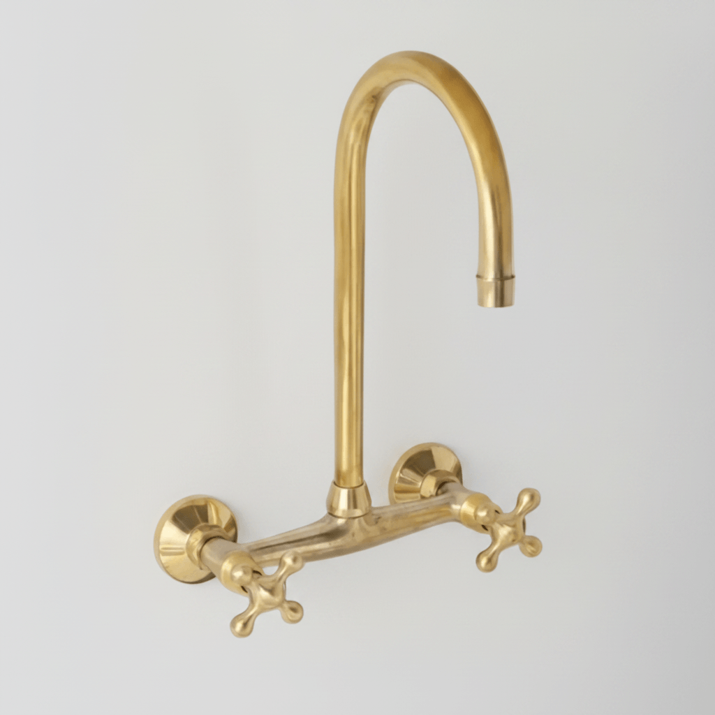 Brass_Wall_Mounted_Faucet