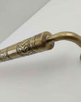 Engraved Bronze Towel Bar