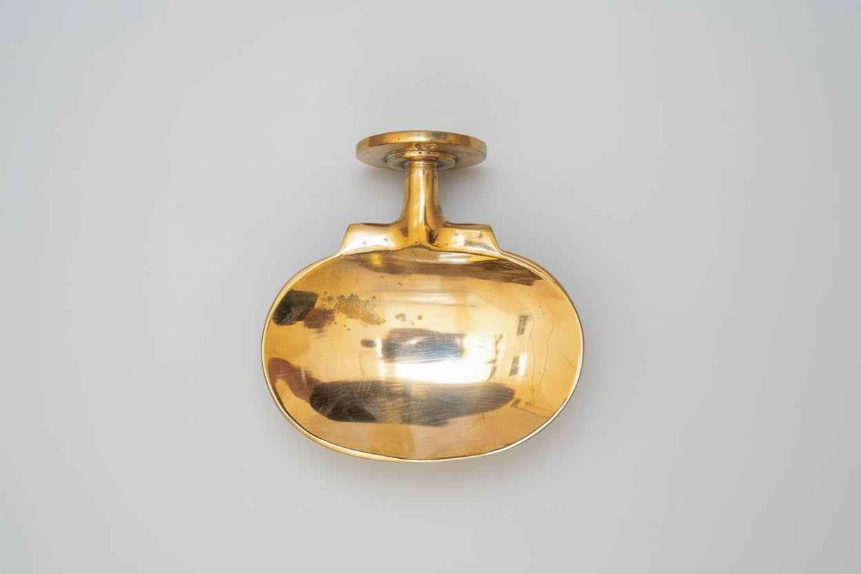 Unlacquered Brass Soap Dish | Wall Mounted | Smooth Finish