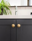Unlacquered Brass Cabinet Knobs
