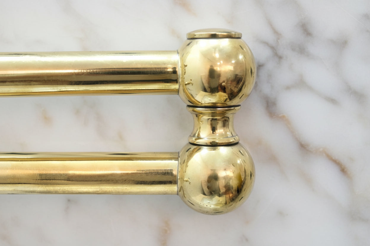 Unlacquered Brass Pot Filler — Wall Mount | BRASSANOD