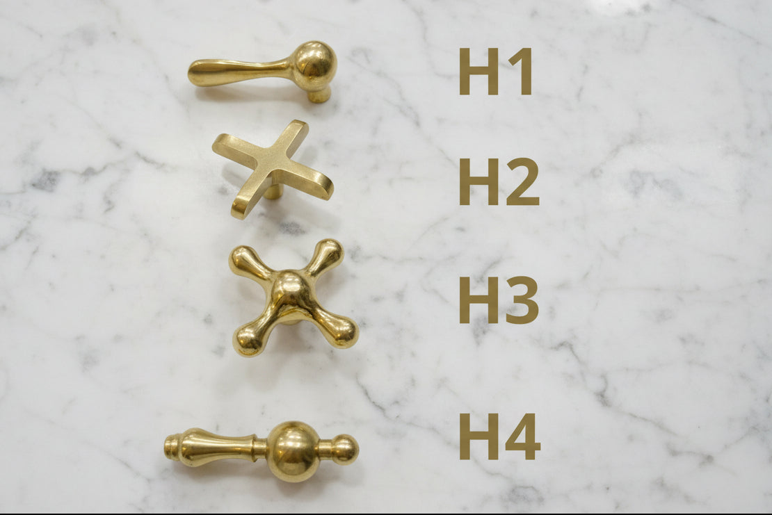 Unlacquered Solid Brass Shower