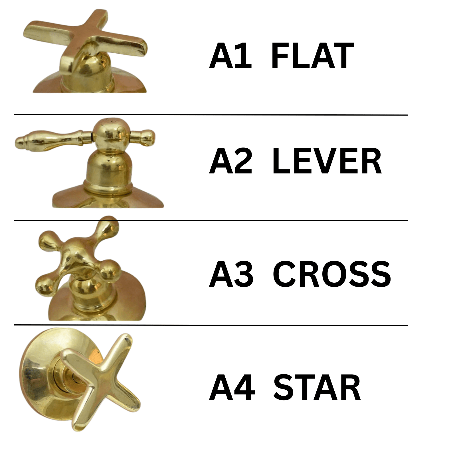 Antique Unlacquered Brass 3 Holes Bathroom Faucet – Dual Handle Vanity Mixer Tap - BRASSANOD