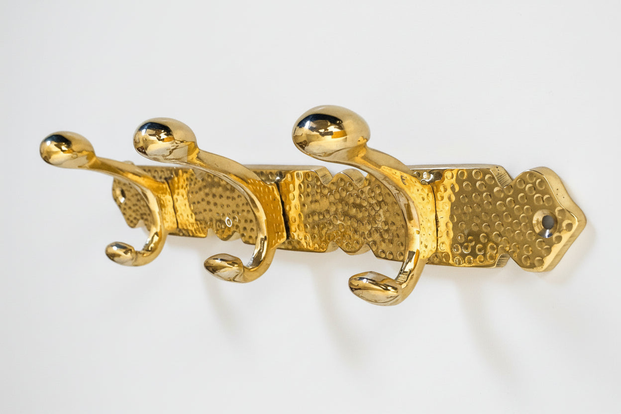 Brass Wall Coat Hook – Bathroom & Door Mounted Rack