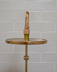 Unlacquered Solid Copper Outdoor Shower System | Handcrafted Rainfall Showerhead